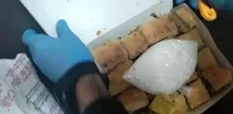 Güvercin kutusu ve baklava paketinden uyuşturucu çıktı