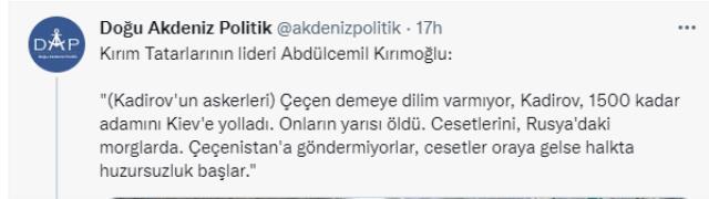 Kadirov'un askerleriyle ilgili korkunç iddia: Yarısı öldü, cesetler ülkeye dönerse infial olur Kadirov'un askerleriyle ilgili korkunç iddia: Yarısı öldü, cesetler ülkeye dönerse infial olur