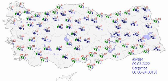 Türkiye, 5 gün boyunca sürecek soğuk ve yağışlı havanın etkisine giriyor