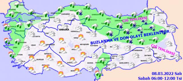 Hava sıcaklıkları düşüyor, Türkiye aybar kar fırtınasına hazırlanıyor!