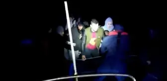 Datça'da 19 kaçak göçmen kurtarıldı