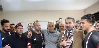 Başkan Şerifoğulları, Elazığspor'u Kahta'da yalnız bırakmadı