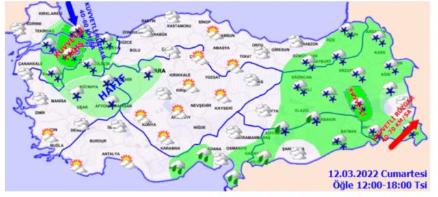 Meteoroloji'den harita ve saatle kar uyarısı! Aybar ne zaman bitecek?