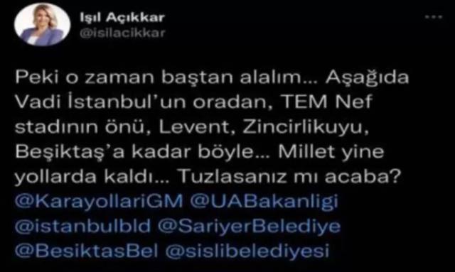 TRT spikerinin paylaşımları sosyal medyada gündem oldu! İBB'yi eleştirdi, gelen yanıtla neye uğradığını şaşırdı
