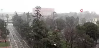 Samsun'da kuvvetli kar yağışı