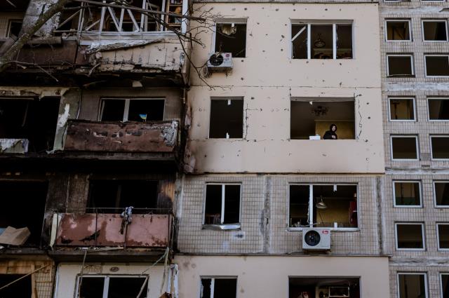 Savaşın 19. gününde başkent Kiev'e 2 ağır darbe! Can kayıpları var, bölge enkaz halde