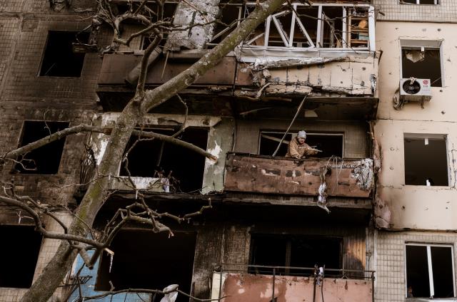 Savaşın 19. gününde başkent Kiev'e 2 ağır darbe! Can kayıpları var, bölge enkaz halde