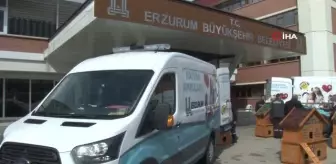 Erzurum'da hayvan ambulansı hizmete girdi