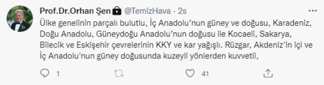 Kar geri dönüyor! İstanbul'da cuma gününden itibaren kuvvetli yağış bekleniyor Kar geri dönüyor! İstanbul'da cuma gününden itibaren kuvvetli yağış bekleniyor