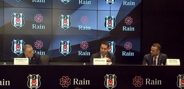 Son Dakika: Beşiktaş, Rain Yazılım ile 12 milyon 250 bin euro değerinde forma göğüs sponsorluk anlaşması imzaladı Son Dakika: Beşiktaş, Rain Yazılım ile 12 milyon 250 bin euro değerinde forma göğüs sponsorluk anlaşması imzaladı