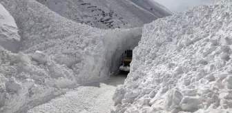 Van'da çığ düştü, yol geçici süreliğine ulaşıma kapandı