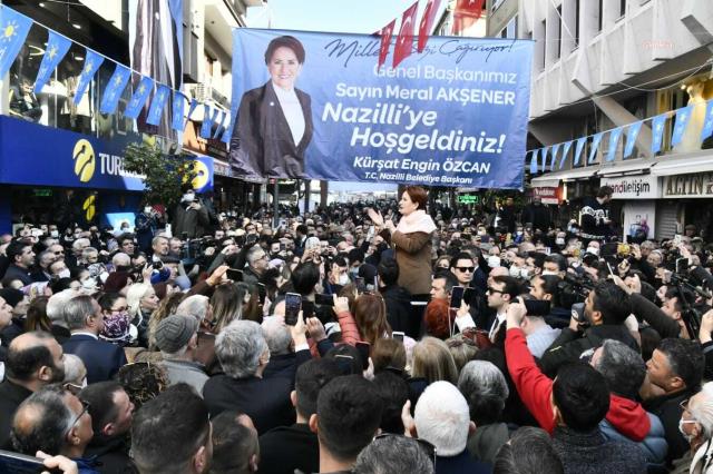 Meral Akşener Nazilli'deydi: Bu harami düzeni helal oylarınızla yıkacağız Meral Akşener Nazilli'deydi: Bu harami düzeni helal oylarınızla yıkacağız