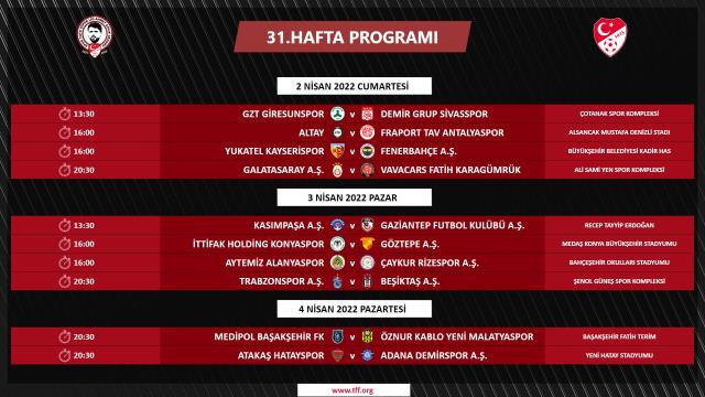 Son Dakika: Ramazan ayı boyunca Süper Lig'deki akşam maçları 20.30'da başlayacak Son Dakika: Ramazan ayı boyunca Süper Lig'deki akşam maçları 20.30'da başlayacak