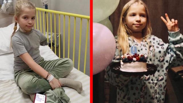 Rus ordusu tarafından vurularak tek kolunu kaybeden küçük kız konuştu: Rusların beni neden vurduğunu bilmiyorum.