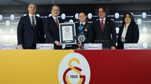 Galatasaray elektrik faturasından kurtuluyor! 1 milyar liralık proje Guinnes Rekorlar Kitabı'na girdi