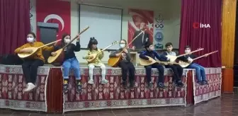 Gediz'de bağlama kursu açıldı