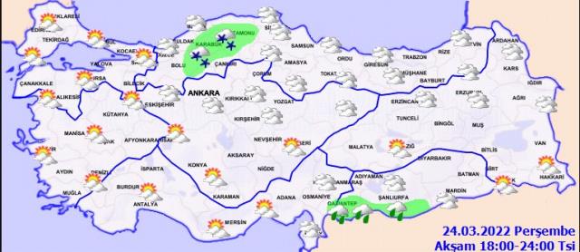 İlkbahar göz kırpmaya başladı! 24 Mart 2022'de bölgelerimizde hava nasıl olacak? İlkbahar göz kırpmaya başladı! 24 Mart 2022'de bölgelerimizde hava nasıl olacak?