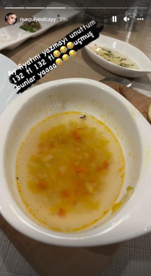Bodrum'da bir kase çorba için 132 TL ödeyen Nurgül Yeşilçay isyan etti: Uçmuş bunlar