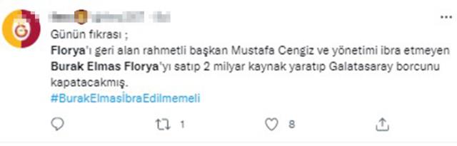 'Florya'nın parasıyla borç bitiyor' diyen Burak Elmas'a tepki yağıyor: Sözlerine nasıl inanabiliyorsunuz? 'Florya'nın parasıyla borç bitiyor' diyen Burak Elmas'a tepki yağıyor: Sözlerine nasıl inanabiliyorsunuz?