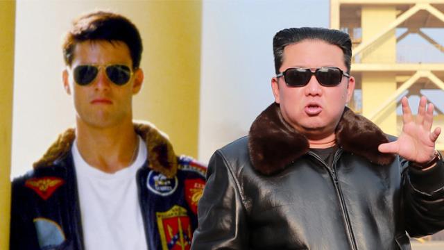 Kuzey Kore yeni balistik füzesinin görüntülerini paylaştı! Başkan Kim'in halleri film sahnesini aratmadı