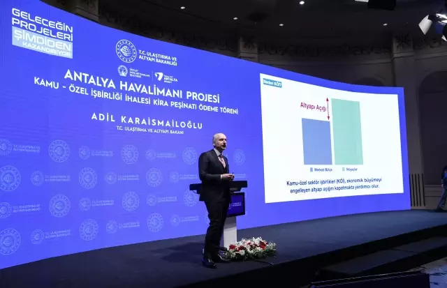 Antalya Havalimanı Projesi'ni kazanan konsorsiyum kiranın ilk taksidini ödedi! Devletin kasasına 2 milyar 138 milyon lira girdi