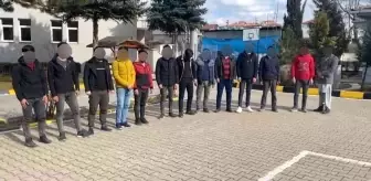 Kastamonu'da 9 düzensiz göçmen yakalandı: 2 gözaltı