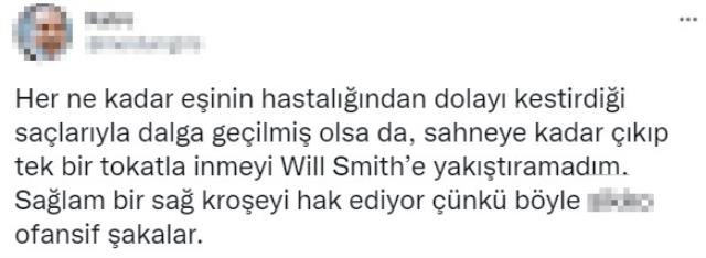 Oscar'da Chris Rock'a tokat atan Will Smith, sosyal medyayı ikiye böldü Oscar'da Chris Rock'a tokat atan Will Smith, sosyal medyayı ikiye böldü