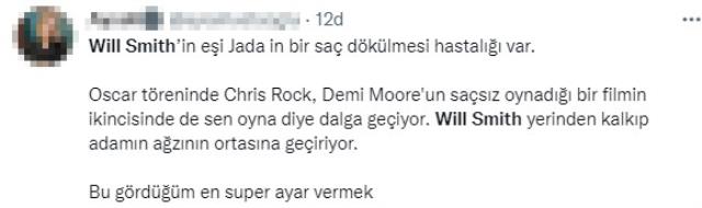 Oscar'da Chris Rock'a tokat atan Will Smith, sosyal medyayı ikiye böldü Oscar'da Chris Rock'a tokat atan Will Smith, sosyal medyayı ikiye böldü