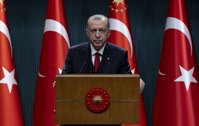Son Dakika: Cumhurbaşkanı Erdoğan, Kabine toplantısının ardından açıklamalarda bulunuyor