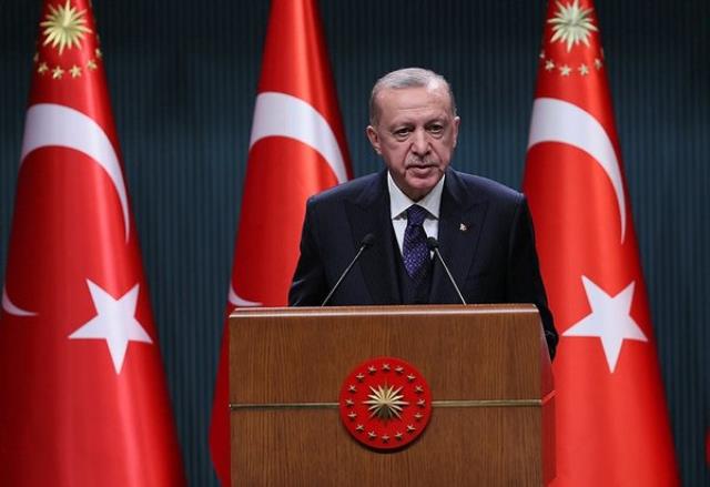 Son Dakika: Cumhurbaşkanı Erdoğan, Kabine toplantısının ardından açıklamalarda bulunuyor