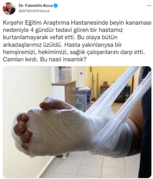 Bakan Koca'yı isyan ettiren olay! 'Bu nasıl insanlık?'