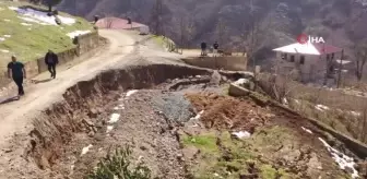 Ordu'da 256 yol ağında heyelan meydana geldi