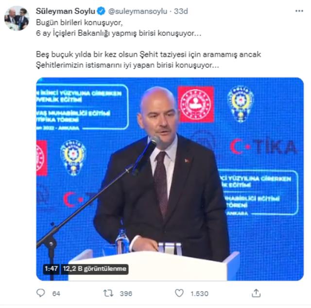 Akşener ve Soylu polemiği büyüyor! '6 ay bakanlık yapmış' diyerek sert sözlerle yüklendi Akşener ve Soylu polemiği büyüyor! '6 ay bakanlık yapmış' diyerek sert sözlerle yüklendi