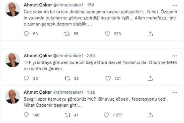 'Bir avuç köpek federasyonu yedi' diyen Ahmet Çakar'dan bomba iddia: Gerçek depreme hazır olun 'Bir avuç köpek federasyonu yedi' diyen Ahmet Çakar'dan bomba iddia: Gerçek depreme hazır olun