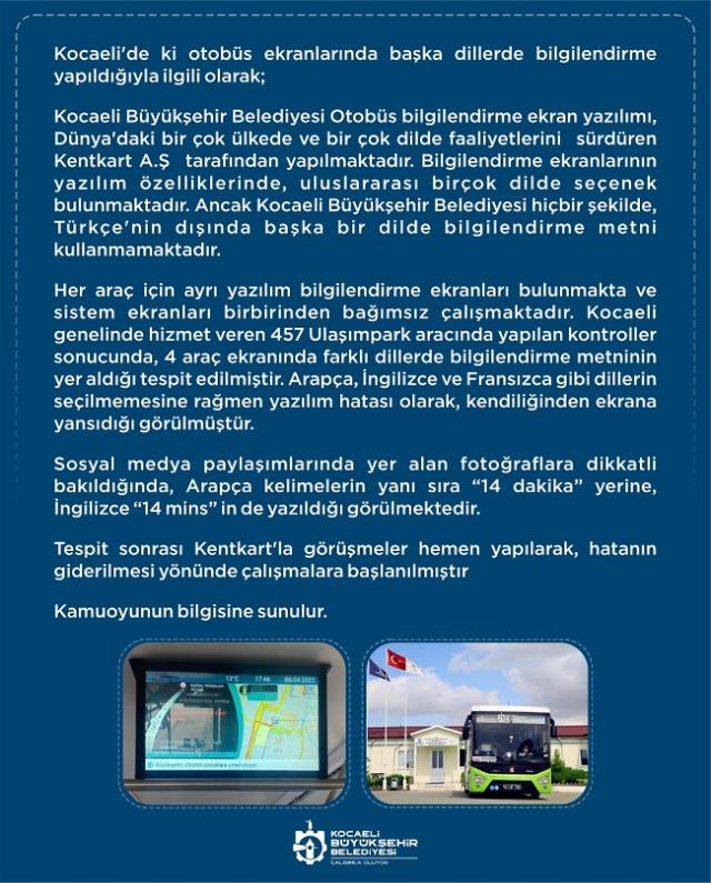 Ümit Özdağ gündeme getirmişti, belediyeden 'Arapça yazılarla' ilgili açıklama: Yazılım hatası