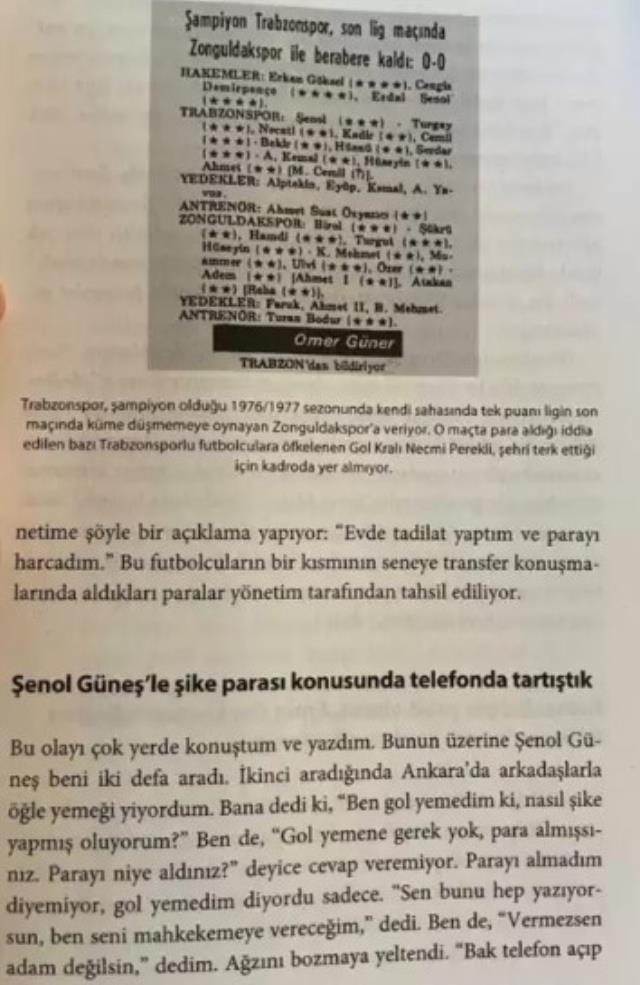 Yer yerinden oynayacak! Şenol Güneş'e şike suçlaması