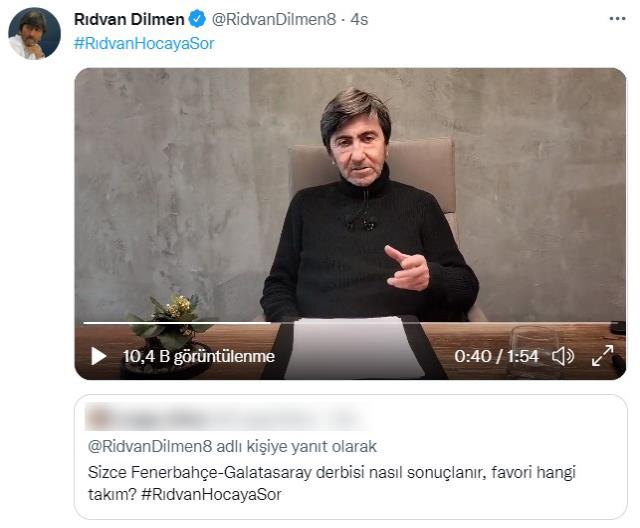 Dev derbiyi kim kazanacak? Rıdvan Dilmen, 'Aralarında çok fark var' deyip favorisini açıkladı Dev derbiyi kim kazanacak? Rıdvan Dilmen, 'Aralarında çok fark var' deyip favorisini açıkladı