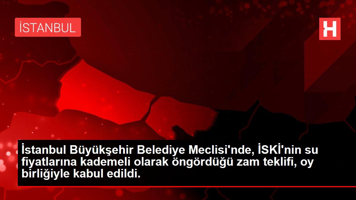 İstanbul'da suya yüzde 29 zam yapıldı
