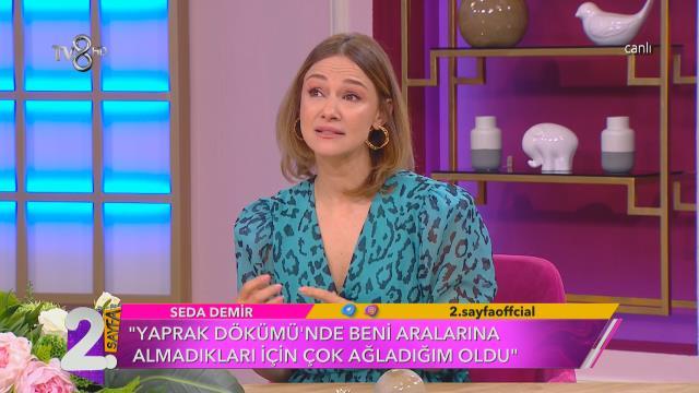 Oyuncu Seda Demir yıllar sonra itiraf etti: Yaprak Dökümü'nde Bedia Ener'in sözünden sonra 8 yıl sesimden utandım