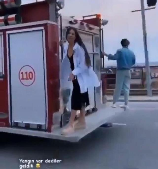 3 kadının itfaiye aracı kullandığı görüntülere ilişkin davada beraat kararı 3 kadının itfaiye aracı kullandığı görüntülere ilişkin davada beraat kararı