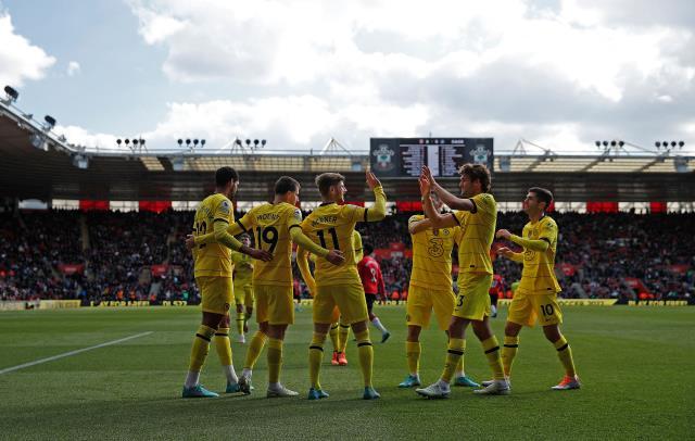 Dinlenip dinlenip gol attılar! Chelsea, Southampton'a tarihi fark attı