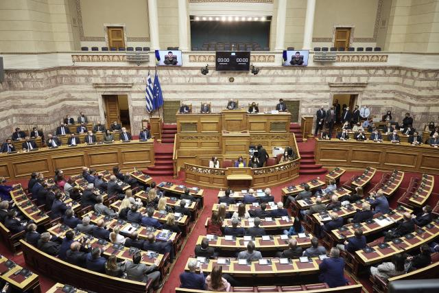 Zelenski'nin Yunan Parlamentosu'nda Türkleri katleden Filiki Eterya örgütünü övmesi tepki çekti