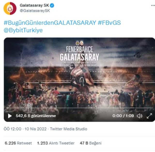 Fatih Terim'e vefasızlık! Galatasaray'ın derbi paylaşımı taraftarı çok kızdırdı Fatih Terim'e vefasızlık! Galatasaray'ın derbi paylaşımı taraftarı çok kızdırdı