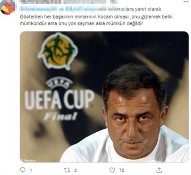 Fatih Terim'e vefasızlık! Galatasaray'ın derbi paylaşımı taraftarı çok kızdırdı Fatih Terim'e vefasızlık! Galatasaray'ın derbi paylaşımı taraftarı çok kızdırdı
