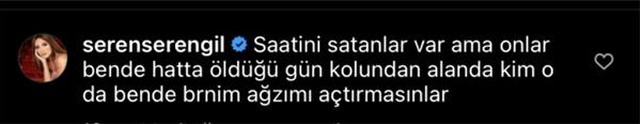 Ece Erken'in saat olayına Seren Serengil'de karıştı! O ismi işaret etti Ece Erken'in saat olayına Seren Serengil'de karıştı! O ismi işaret etti