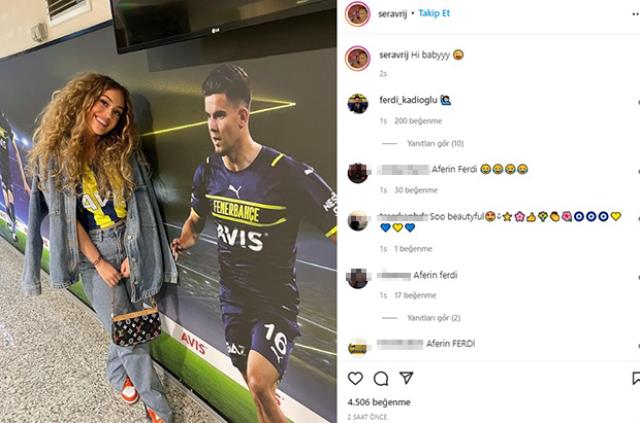 Ali Koç güzelliğine tam not vermişti! Ferdi'nin sevgilisinden mest eden paylaşım