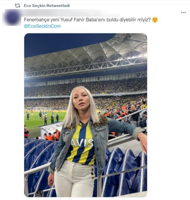 Ece Seçkin'in alıntıladığı paylaşım olay oldu! Fenerbahçe yeni Yusuf Fahir Baba'sını buldu