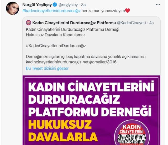 Kadın Cinayetlerini Durduracağız Platformu'na kapatma davası açıldı! Derneğe destek yağdı