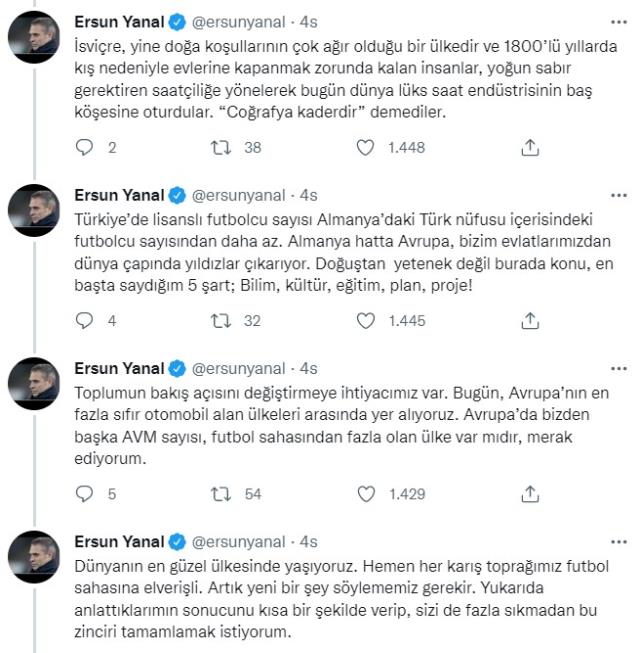 Ersun Yanal, Türk futbolunun kurtuluş reçetesini verdi! AVM ile futbol sahası kıyaslamasına katılmayan yok