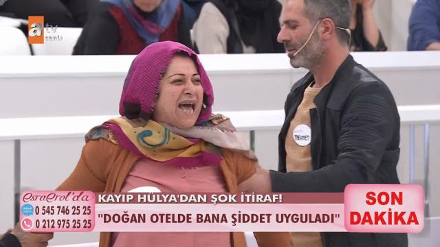 Esra Erol'un canlı yayında ortalık karıştı! Günlerdir aranan kadın yerinden fırlayıp saldırmaya çalıştı